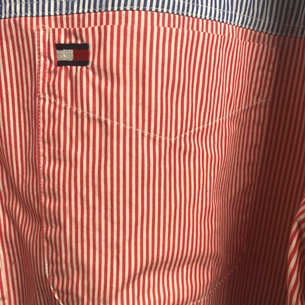 Tommy Hilfiger Vintage 90's Color Block Buttondown - Picture 4 of 6